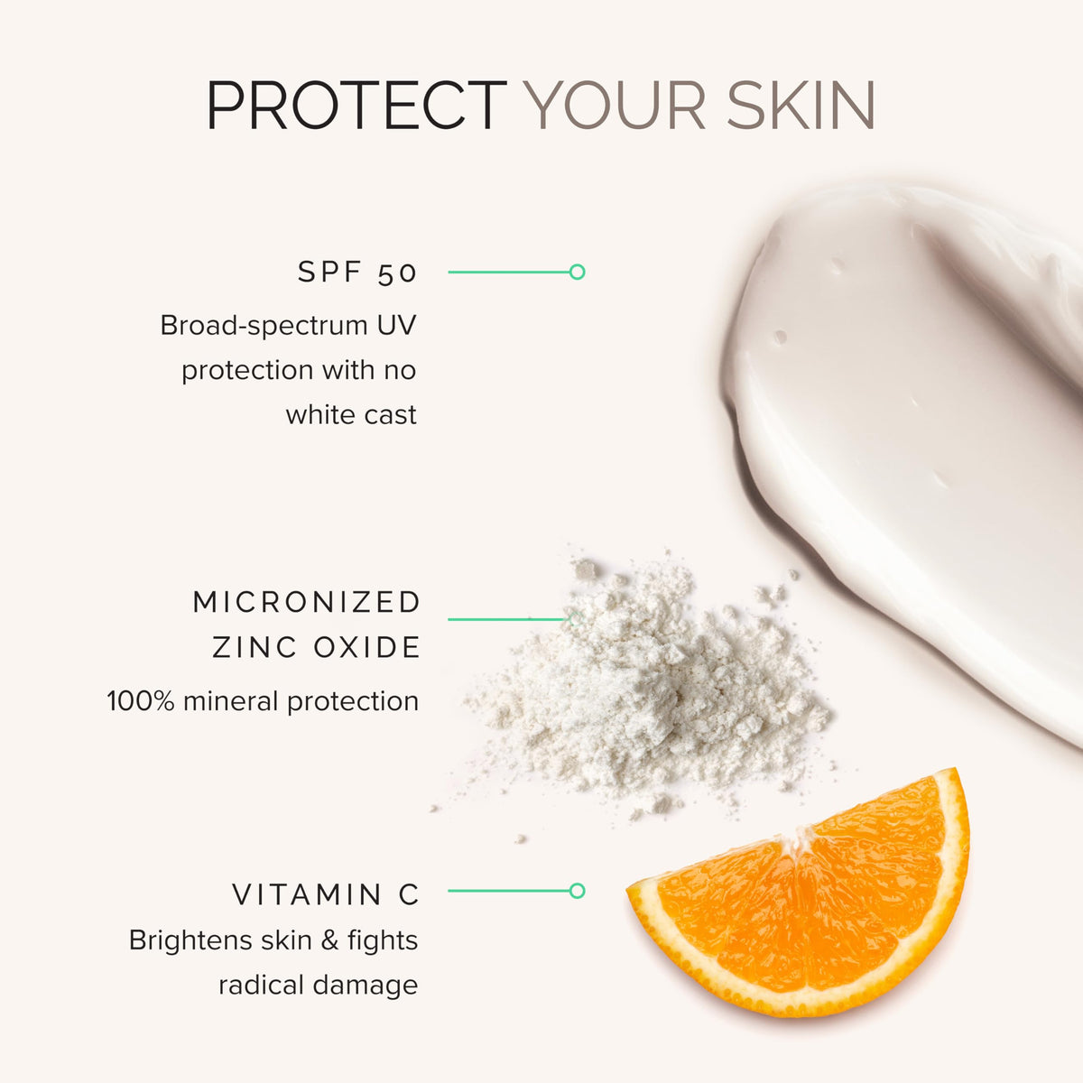 MDSolarSciences ingredient label highlighting ceramides and vitamin C benefits