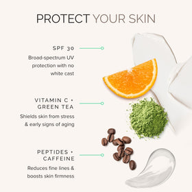 MDSolarSciences label detail displaying active ingredients and benefits
