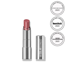 MDSolarSciences close-up of lip balm tube highlighting sleek packaging and easy application