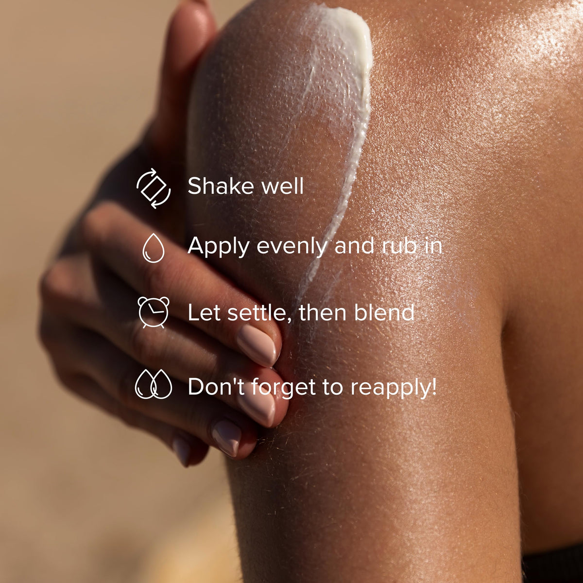 MDSolarSciences skin after application showing sheer matte finish and reduced shine benefit