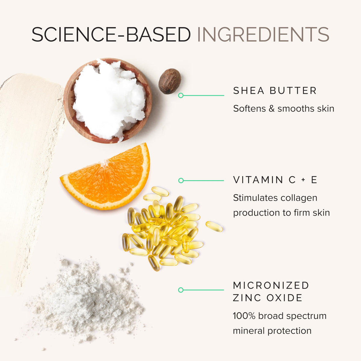 MDSolarSciences stick beside makeup items highlighting primer capability and touch-up convenience