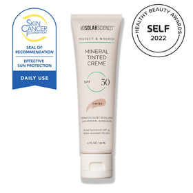 MDSolarSciences cream texture close-up demonstrating lightweight blendability