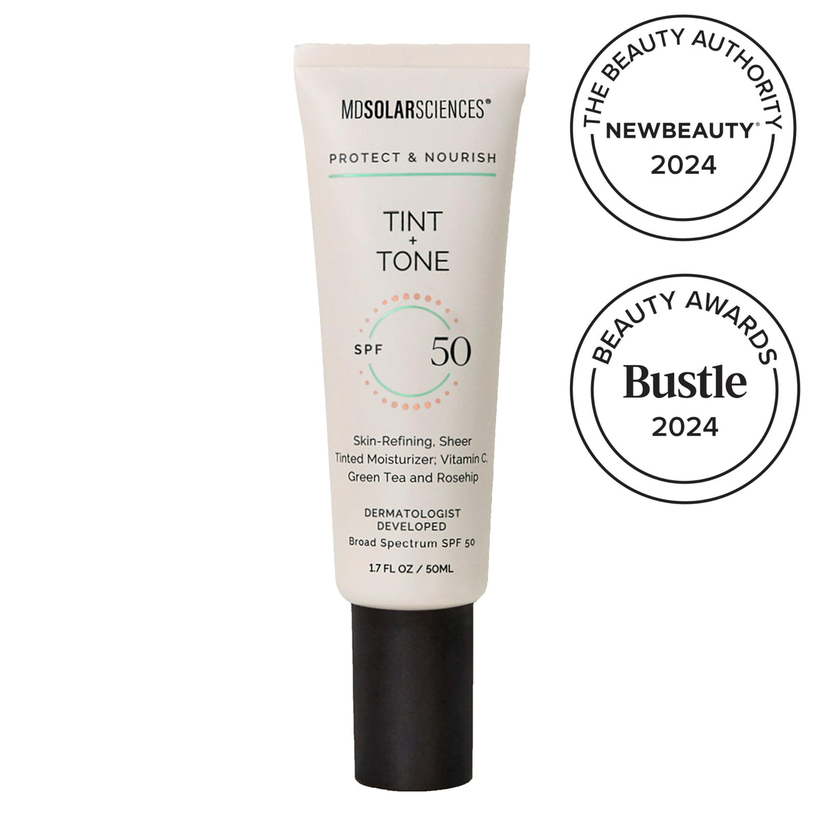 MDSolarSciences close up of creamy texture illustrating smooth blendability and hydration