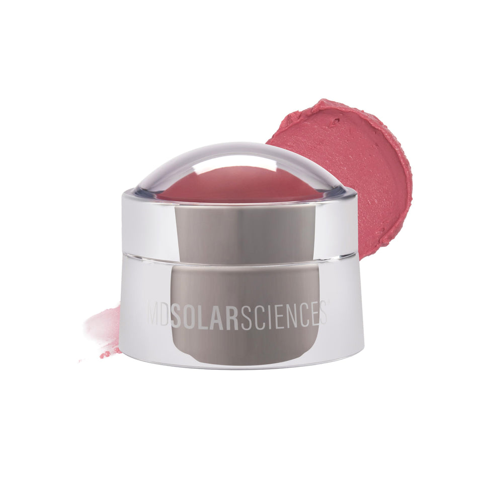 MDSolarSciences front packaging showing SPF 30 and buildable blush benefits