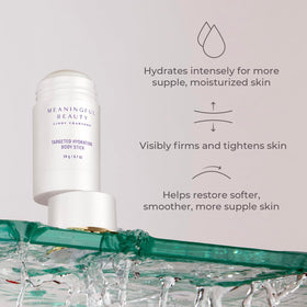 Meaningful Beauty open cap and applicator tip for precise, mess-free application benefit