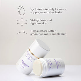 Meaningful Beauty texture close-up displaying smooth balm consistency for fast absorption benefit