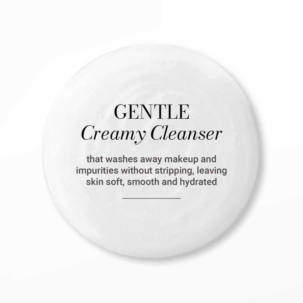 Meaningful Beauty bottle held in hand showing size and travel-friendly benefit