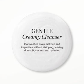 Meaningful Beauty bottle held in hand showing size and travel-friendly benefit