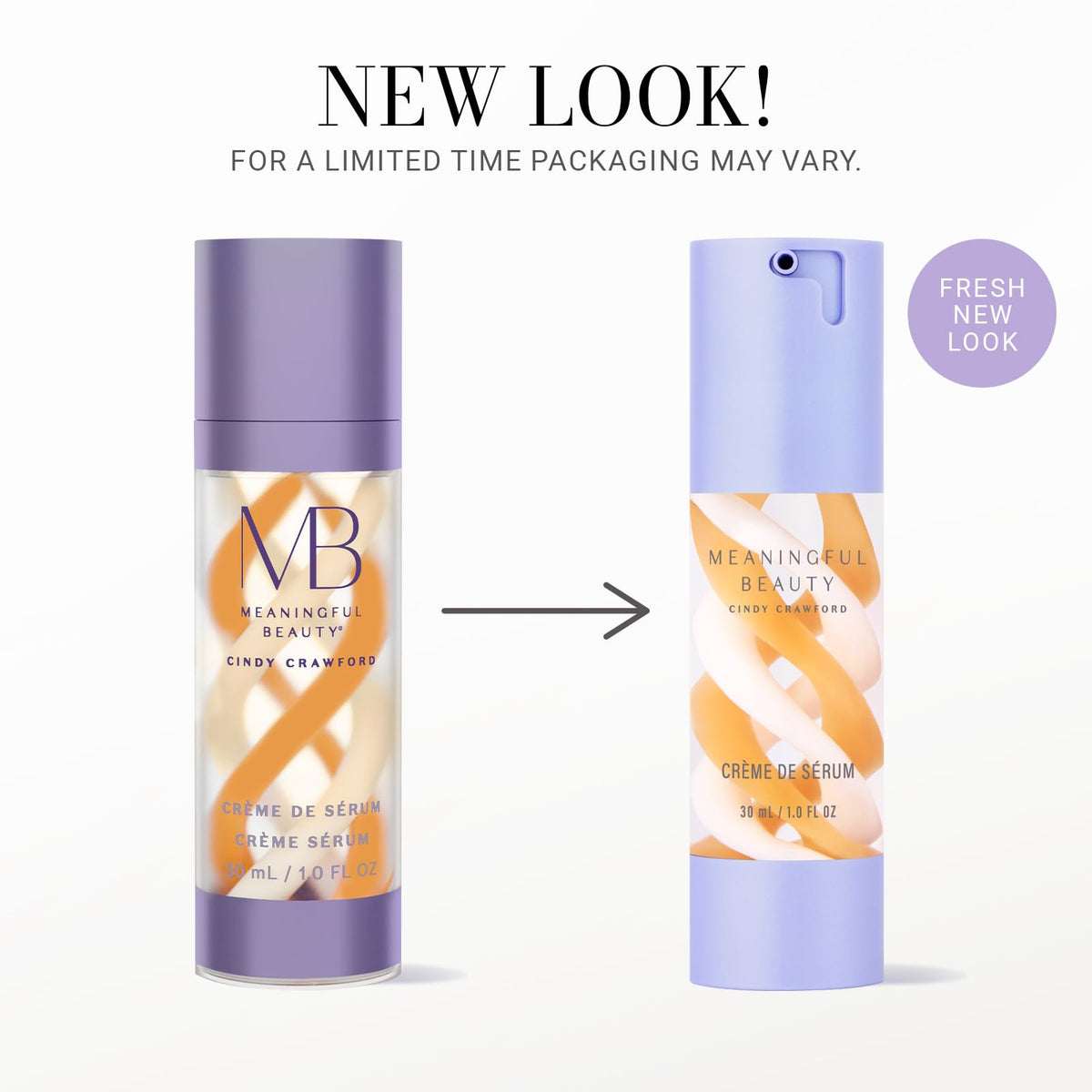 Meaningful Beauty pump and cap close-up highlighting easy dispensing and hygienic use