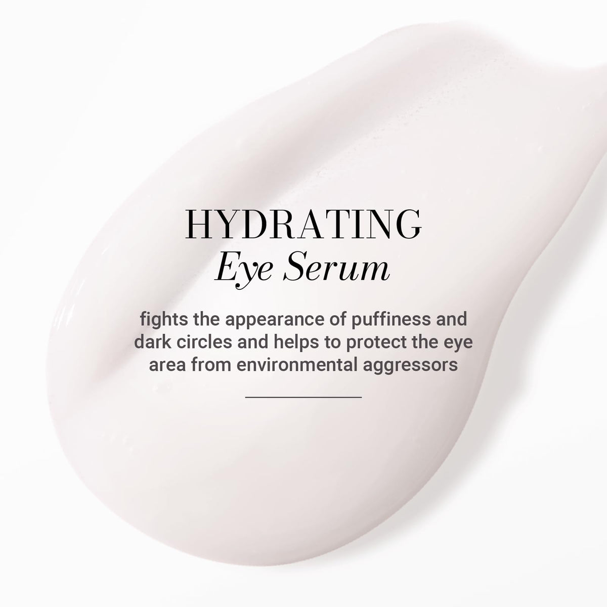 Meaningful Beauty silky serum texture on skin showing fast absorption and lightweight hydration