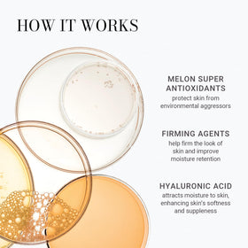 Meaningful Beauty serum texture drop closeup illustrating lightweight hydrating benefit