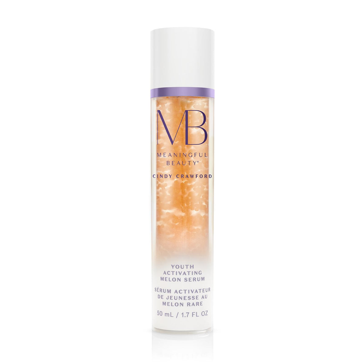 Meaningful Beauty bottle front view shows product and labeling for easy identification and appeal