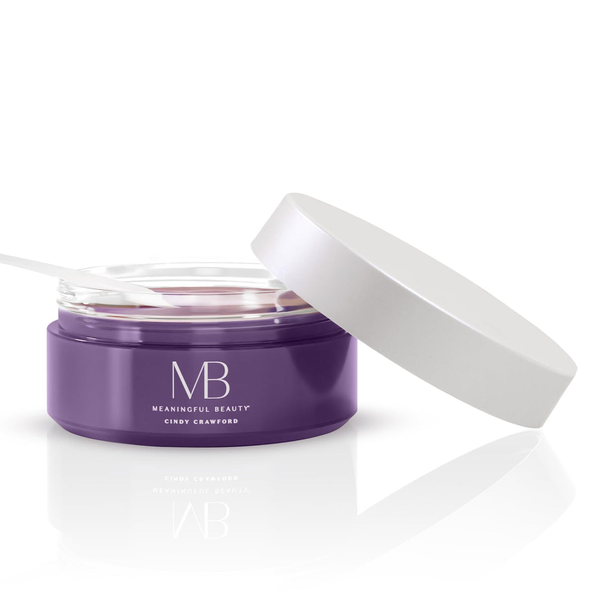 Meaningful Beauty front packaging showing 60-count eye patches and product benefits