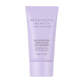 Meaningful Beauty front packaging showing product benefits and SPF 15