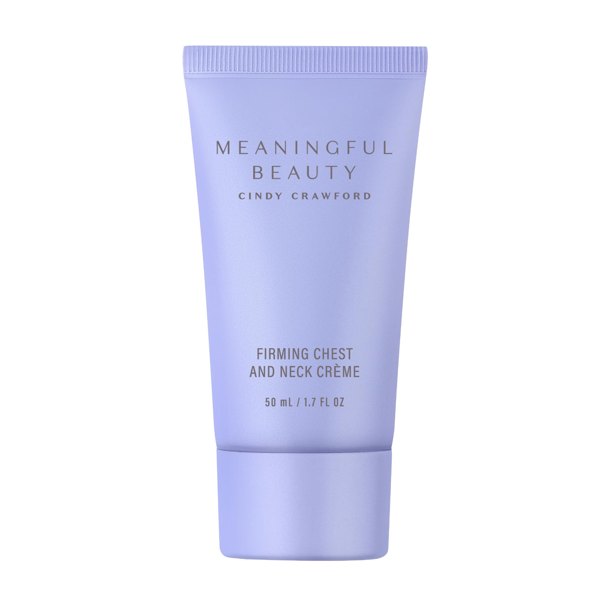 Meaningful Beauty front packaging showing jar and label for targeted firmness