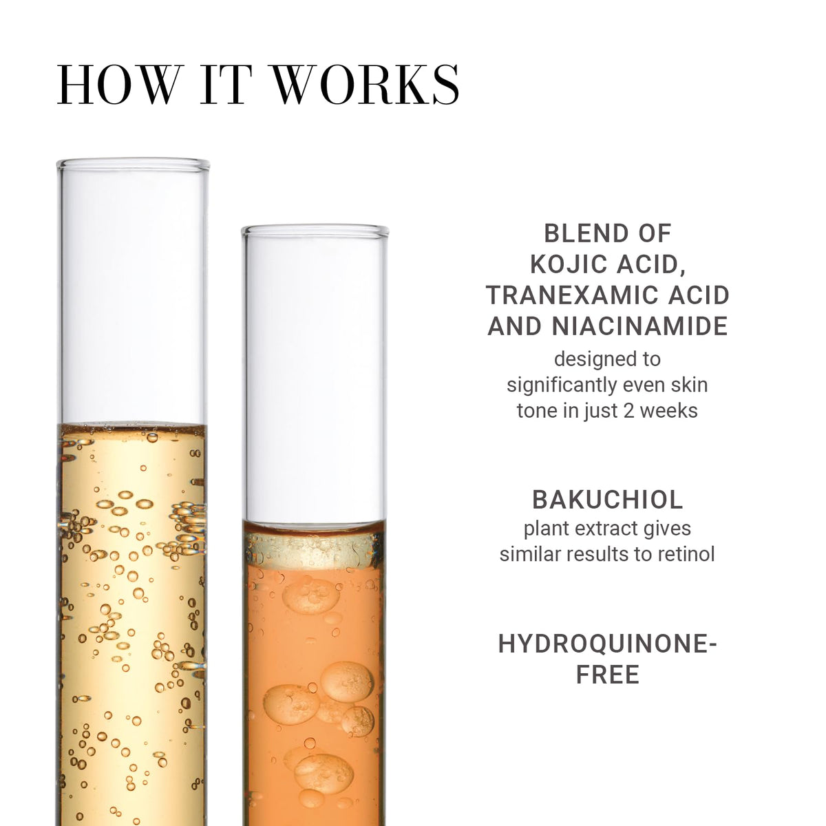 Meaningful Beauty bottle held in hand showing 1 fl oz travel-friendly benefit