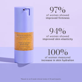 Meaningful Beauty label detail showing ingredients and antioxidant benefit