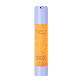 Meaningful Beauty front bottle showing elegant label and hydrating serum benefit