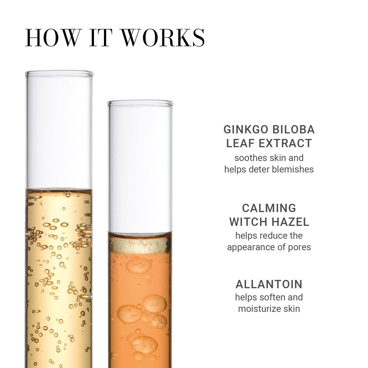 Meaningful Beauty next to everyday items for size comparison and travel-friendly benefit