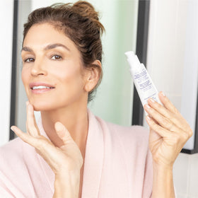 Meaningful Beauty dispensing pump showing controlled application benefit