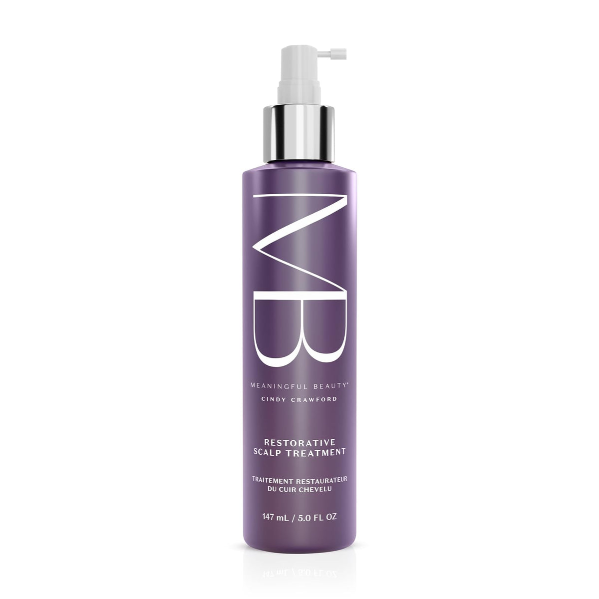 Meaningful Beauty bottle front view showing label and size for easy identification and confidence