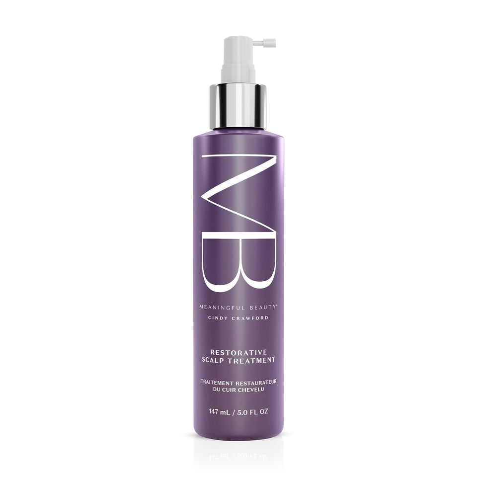 Meaningful Beauty bottle front view showing label and size for easy identification and confidence