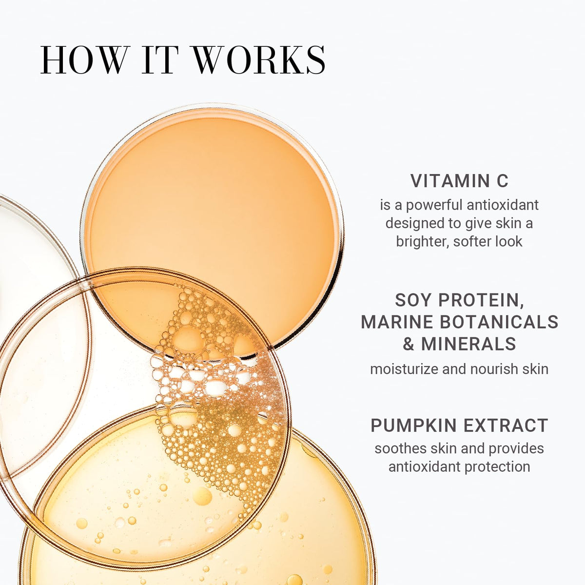 Meaningful Beauty applying serum to model face for smoother, hydrated skin