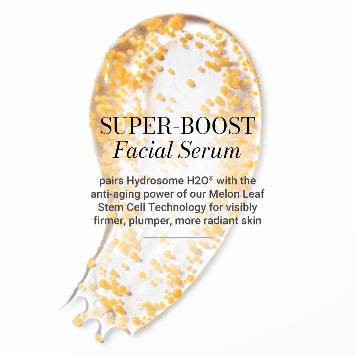 Meaningful Beauty serum on hand demonstrating lightweight hydration benefit