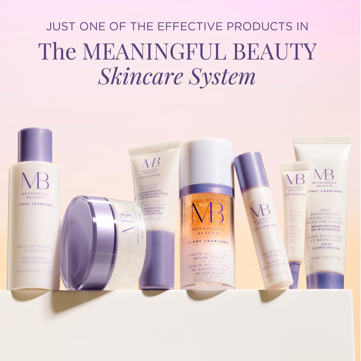 Meaningful Beauty cream texture close-up highlighting lightweight hydration