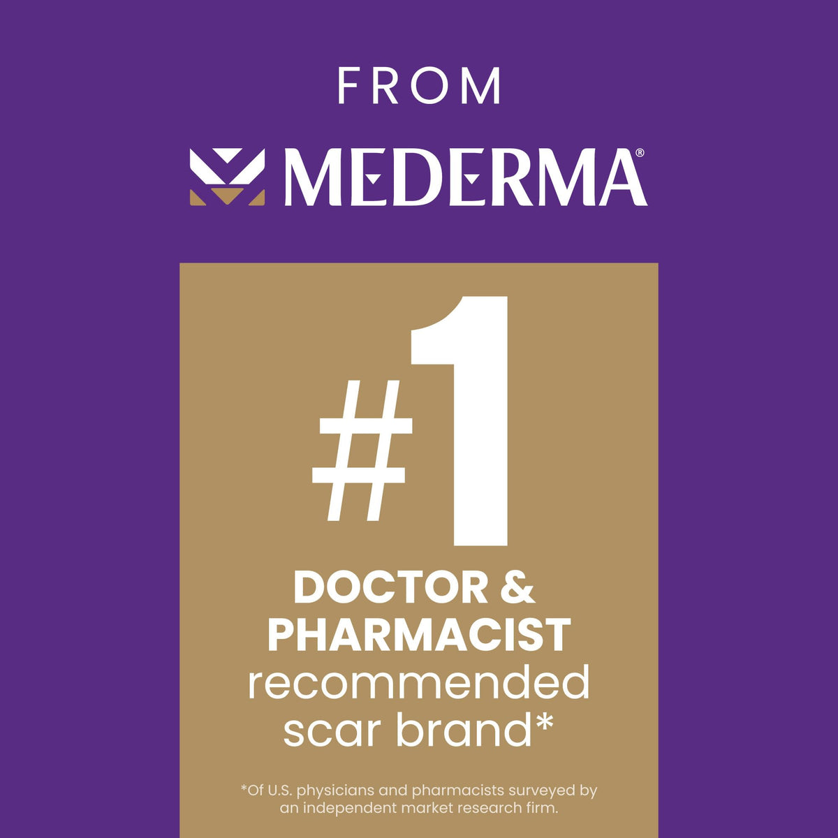 Mederma bottle on bathroom shelf suggesting routine-friendly use