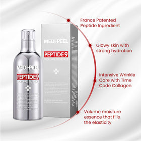 MEDI-PEEL application on hand demonstrating lightweight absorption and instant hydration