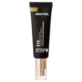 MEDI-PEEL eye cream open jar close-up revealing creamy formula for smooth application