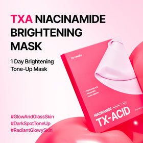 medi+ close-up of sheet mask texture highlighting gentle feel