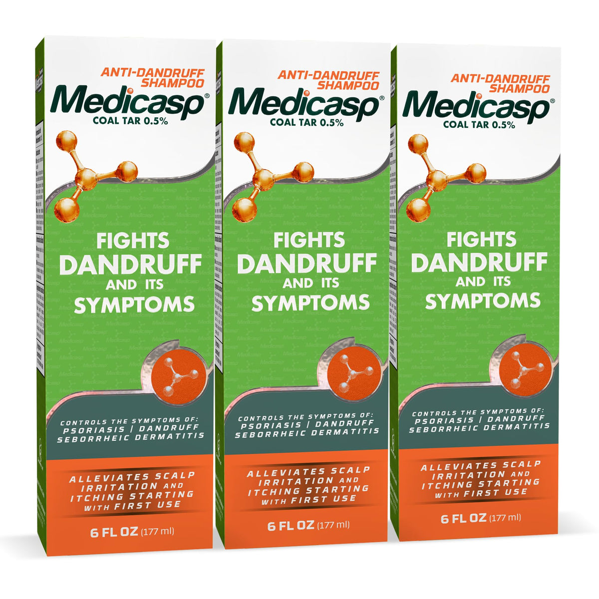 Medicasp front packaging showing product and quick benefit