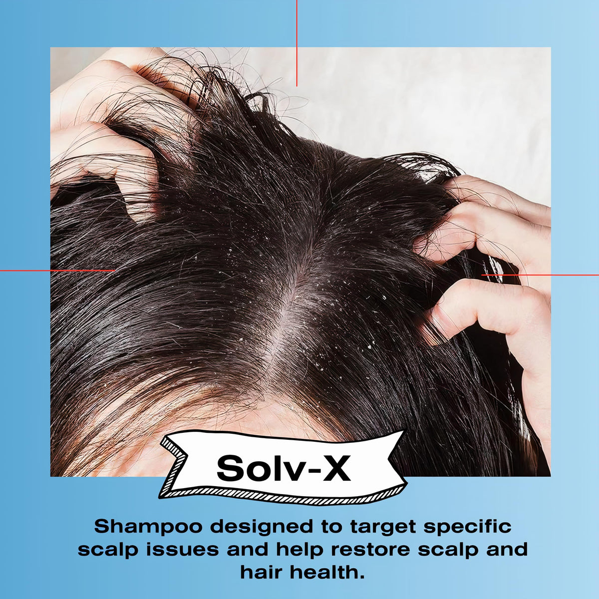 mediceuticals solv-x pump dispensing shampoo demonstrating easy application benefit