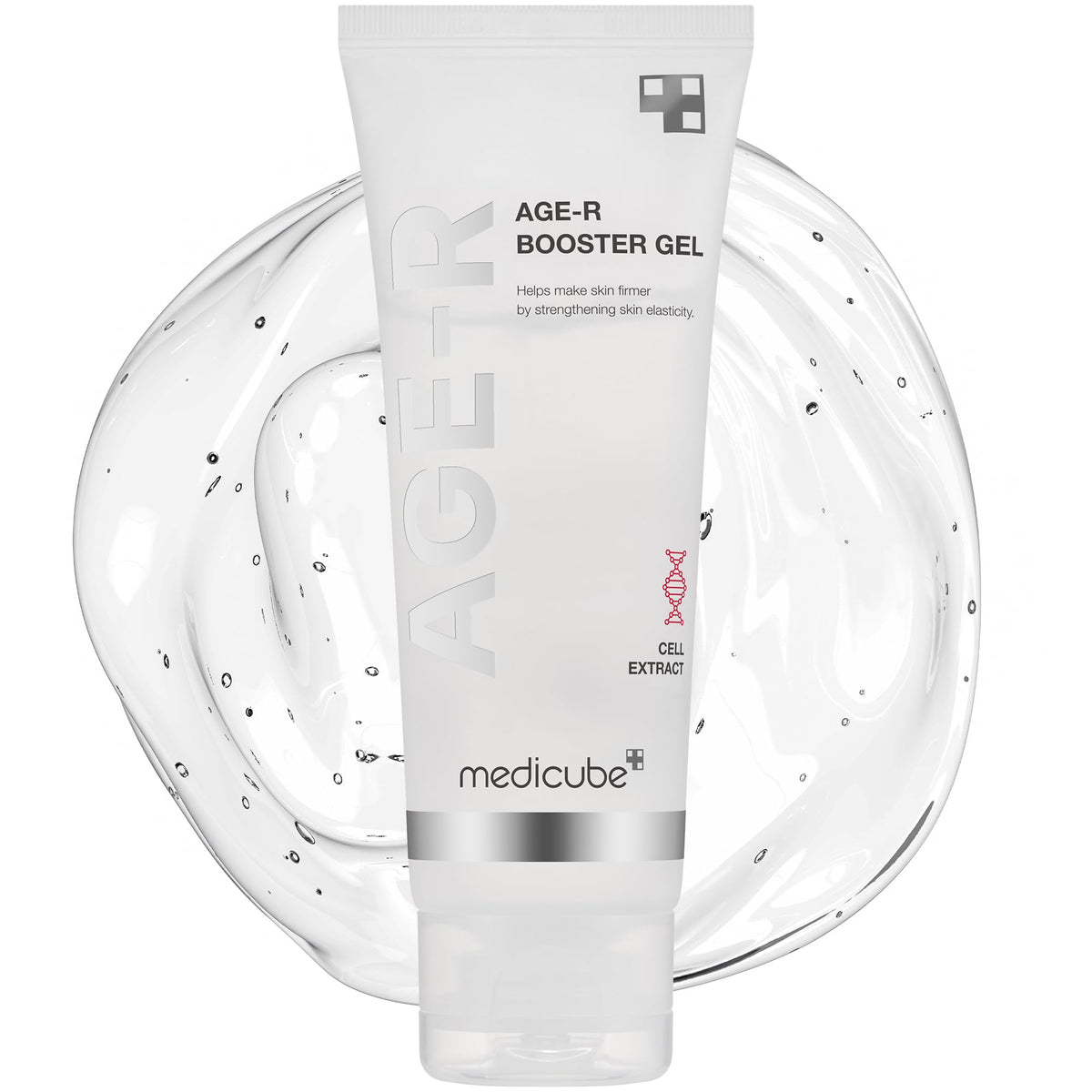 medicube front packaging showing product and brand benefits