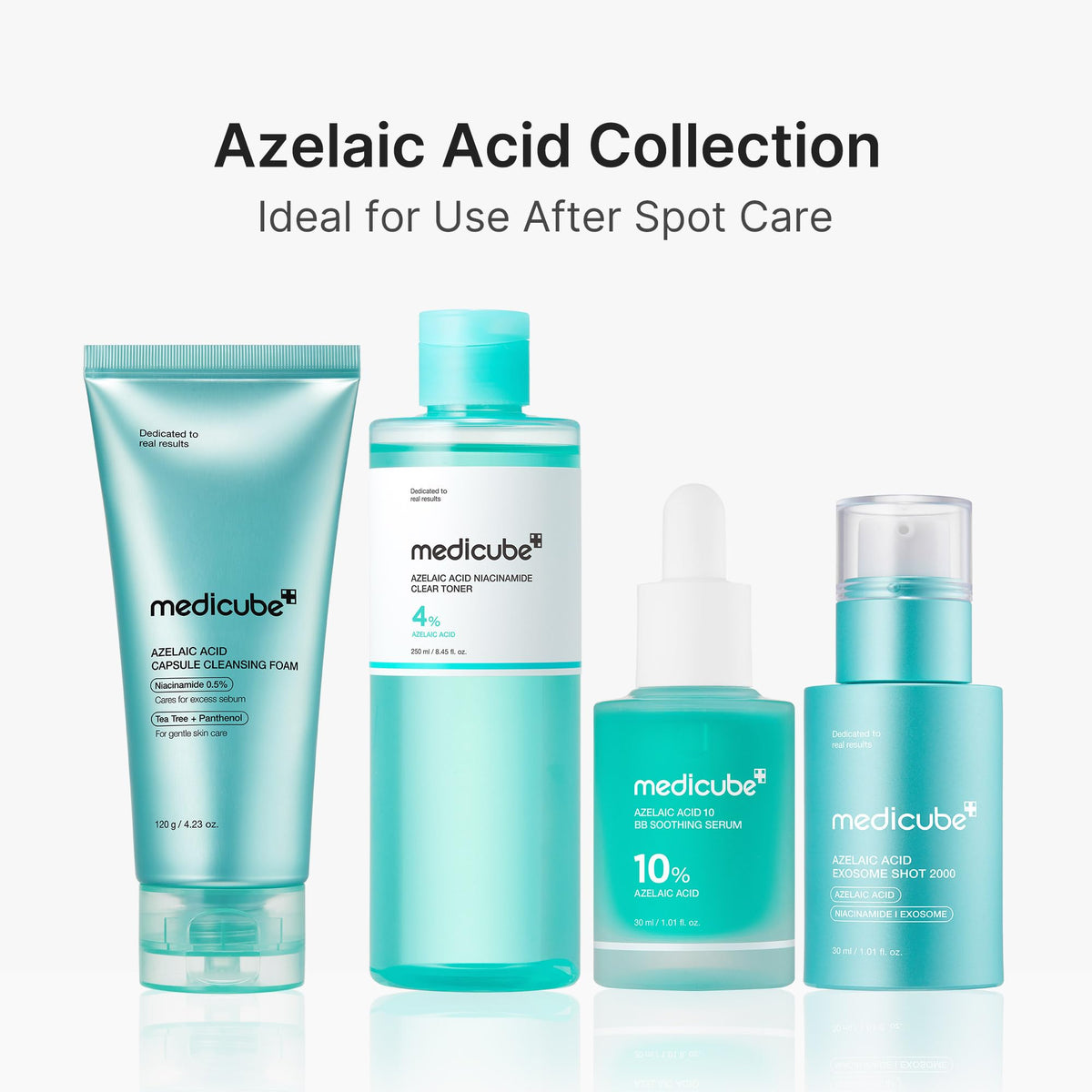 medicube placed on bathroom shelf styled for routine integration and shelf-ready look