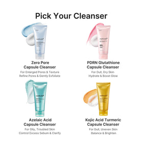 medicube on bathroom shelf suggesting daily skincare routine