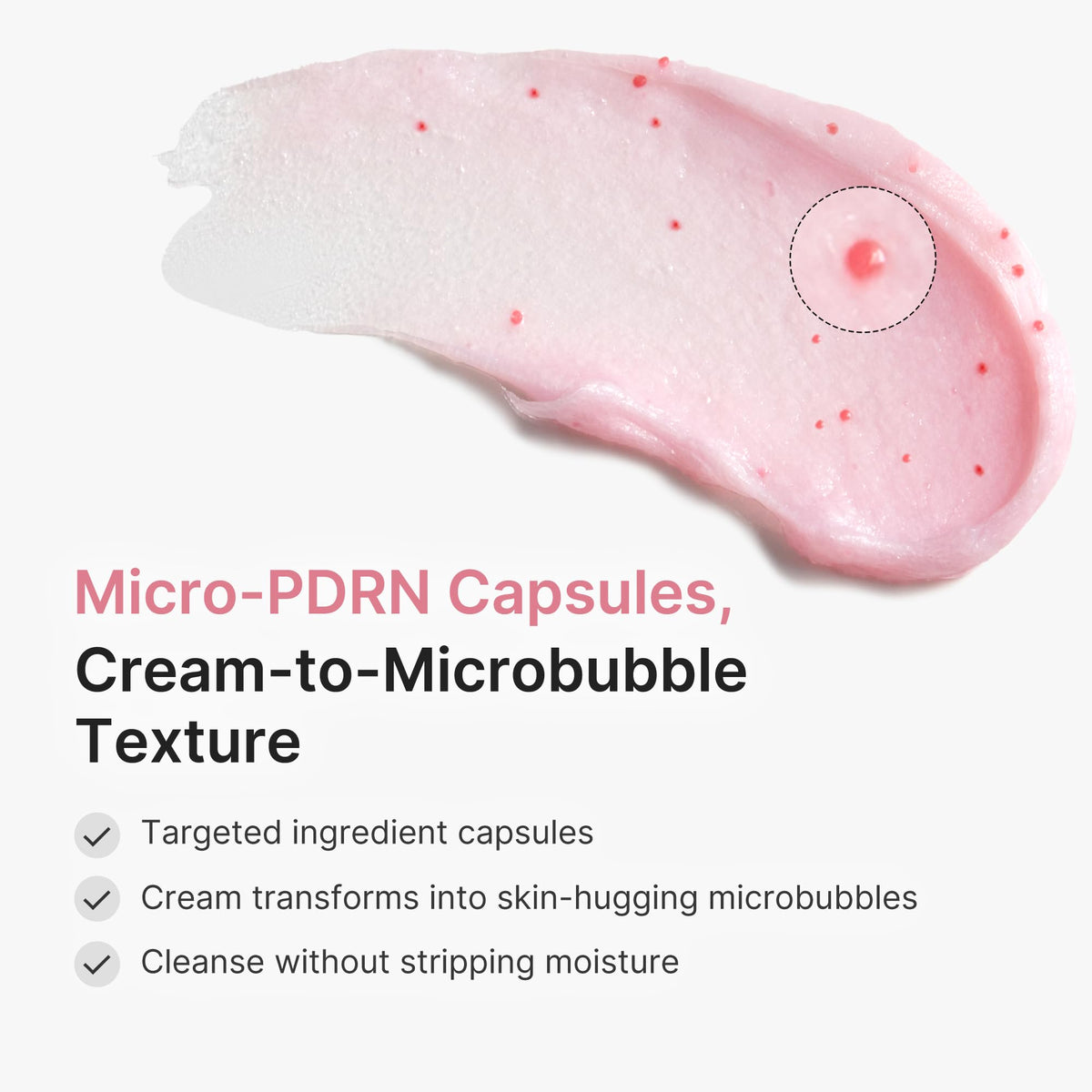 medicube bottle in hand showing 4.23 oz scale