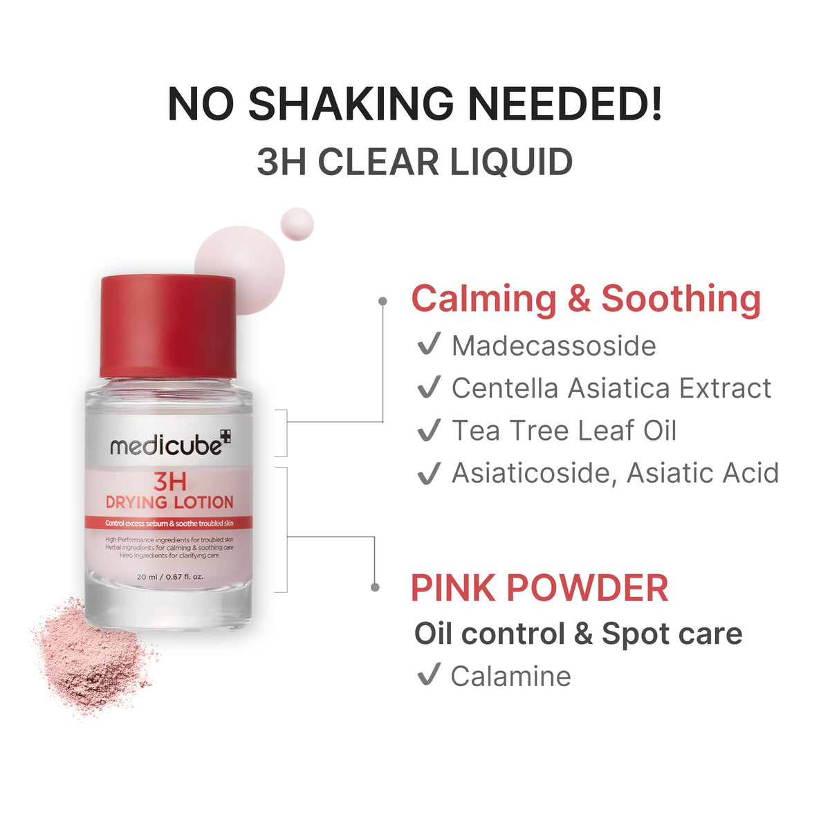 medicube nozzle and texture close-up highlighting easy dip-and-dab convenience