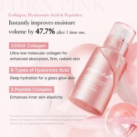 medicube dropper dispensing a measured amount of serum for precise application