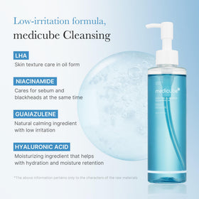 medicube emulsified milk texture, oil-to-milk change for easy rinsing