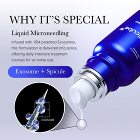 medicube serum drop on skin illustrating quick absorption