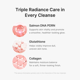 medicube creamy lather in hand showing easy application
