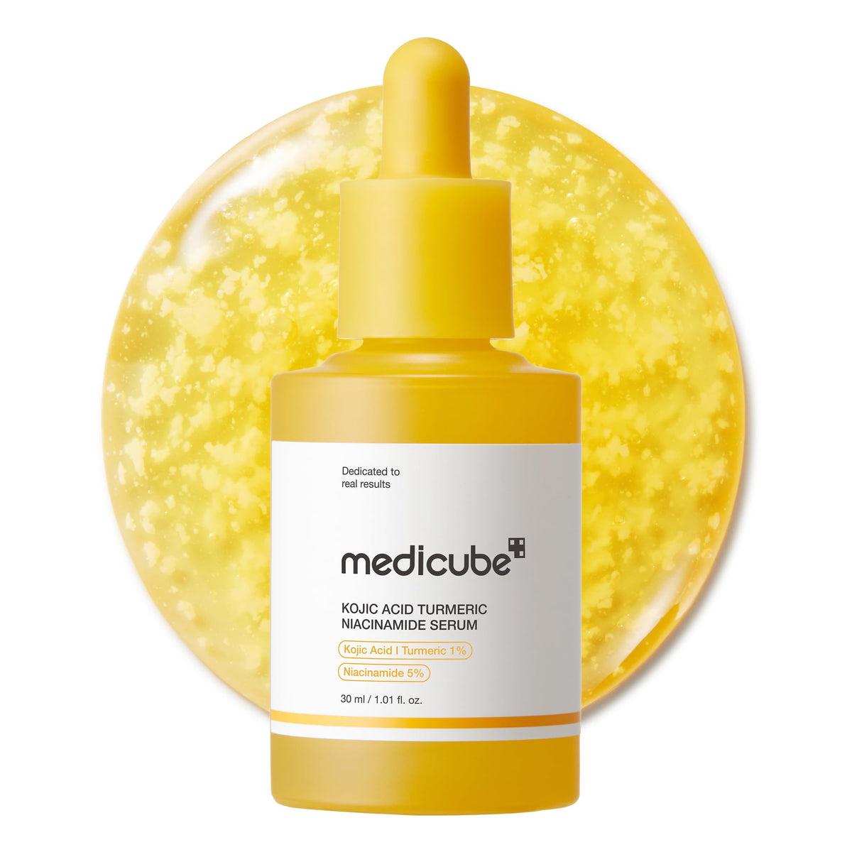 medicube front packaging showing capsule serum for clearer tone and easy use