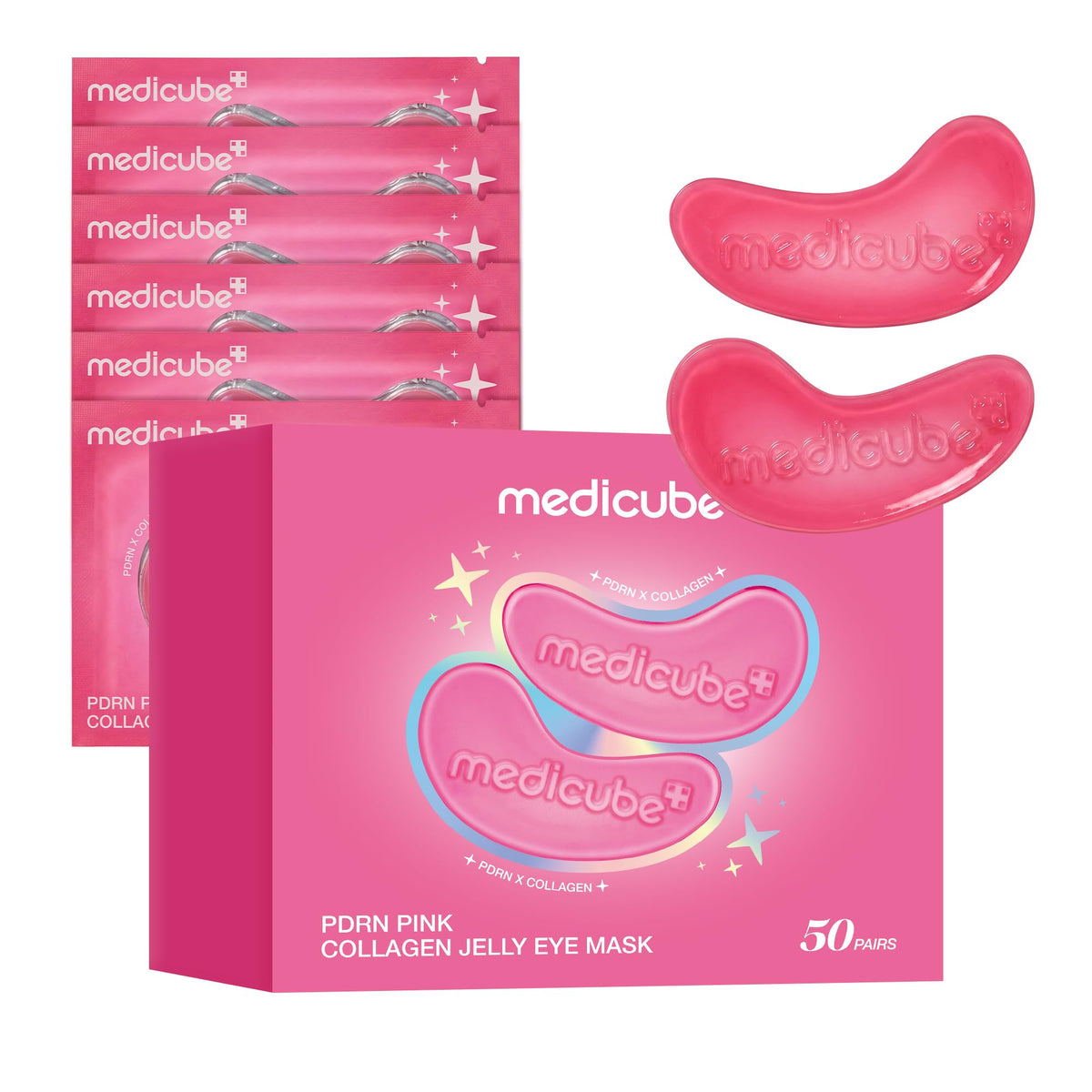 medicube front packaging showing product and benefits