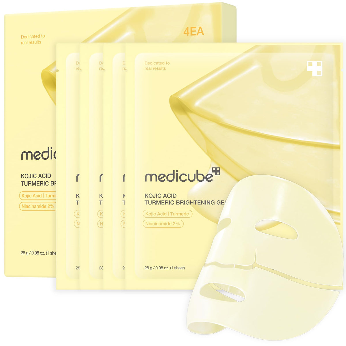 medicube front packaging showing product and benefits visibly