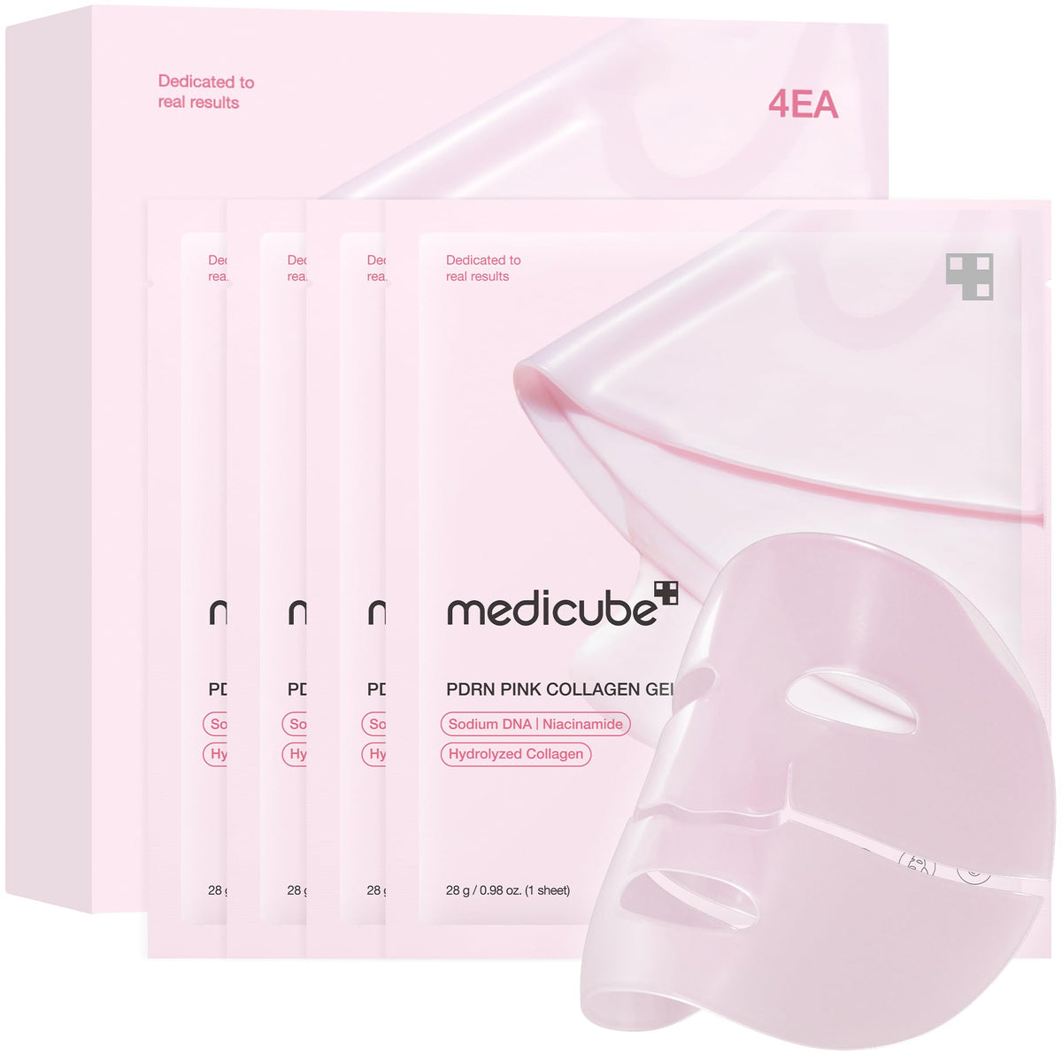 medicube front packaging showing jelly gel mask for hydrated skin