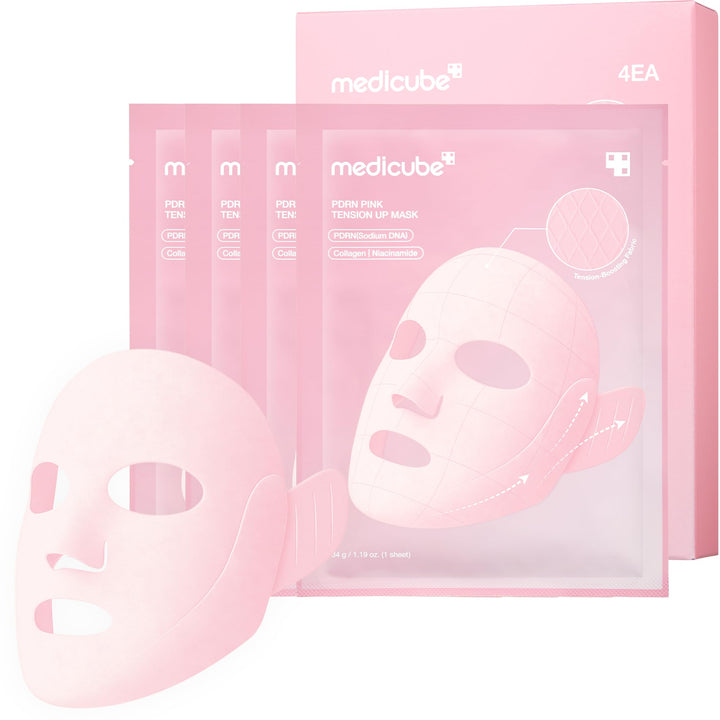 medicube front packaging showing full mask kit and benefits