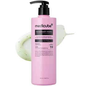 medicube front packaging showing bottle and brand for clear product ID and shelf appeal